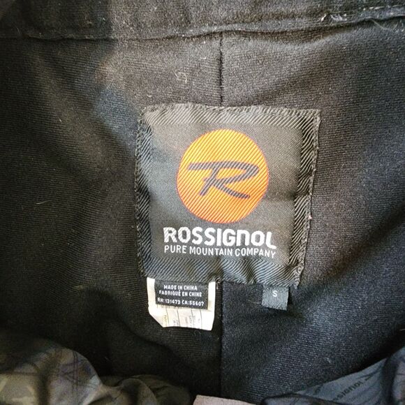ROSSIGNOL Ski Snowboard Insulation Pants Adult S Gray Snowboard Winter Gear READ - Picture 2 of 12